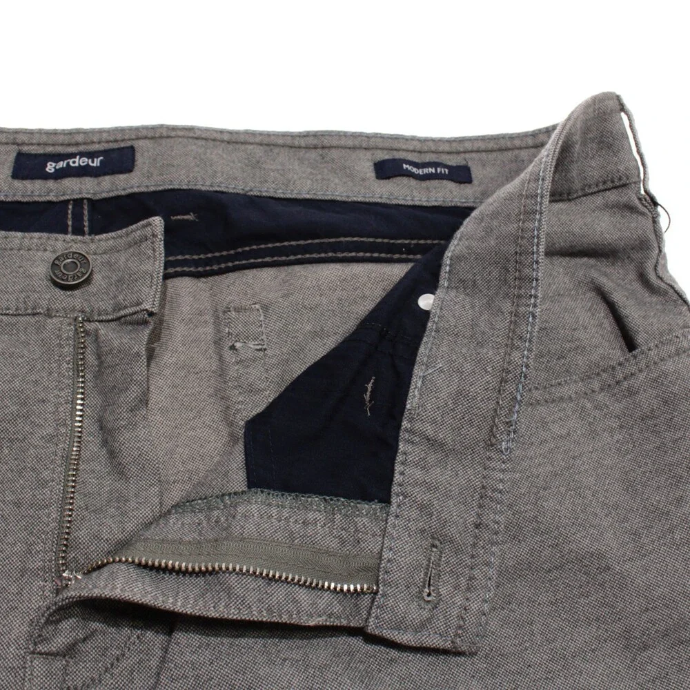 Gardeur NWT 5 Pocket Jean Cut Pants Size 42 US Modern Fit Bill-3 in Gray